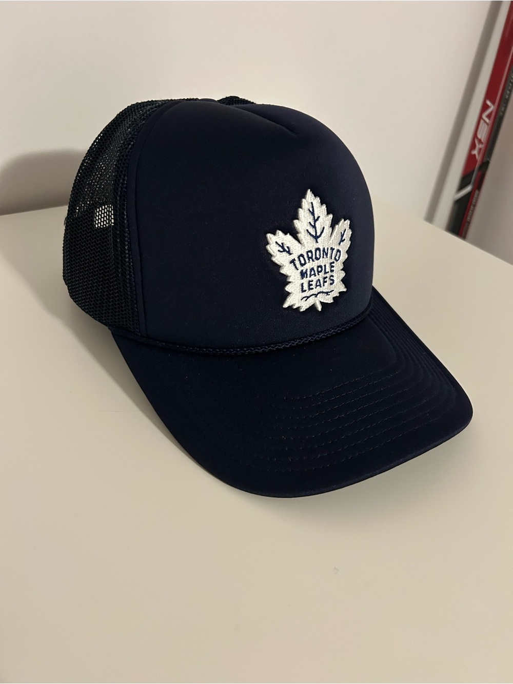 47 Brand Toronto Maple Leafs Navy Trucker Hat